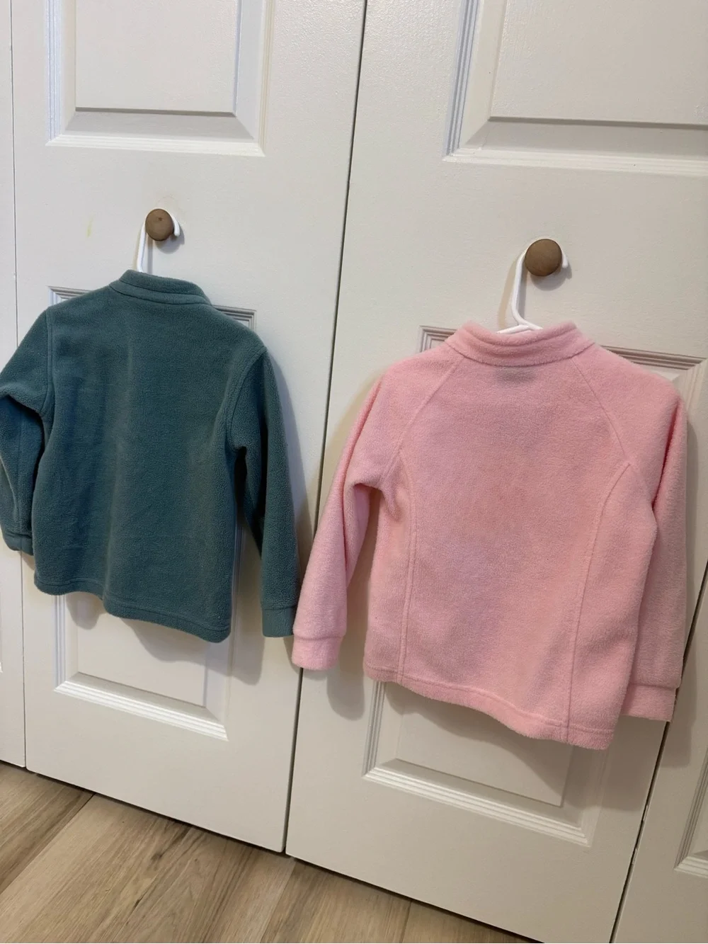 Columbia fleece jackets set of two size 4t